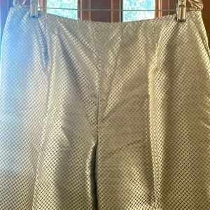 Gorg Jones New York silk cigarette pants.These are have an acetone lining.SZ 16.